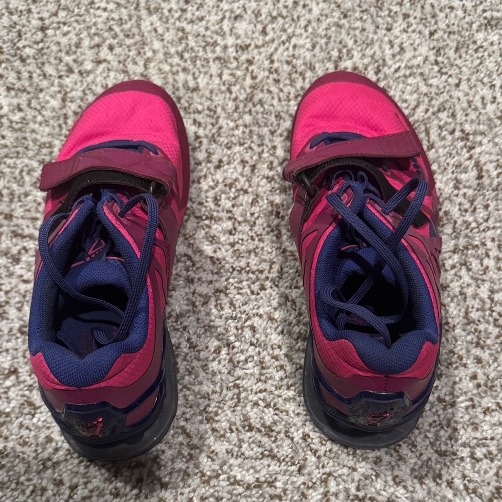 Kids Pink and Blue Athletic Shoes